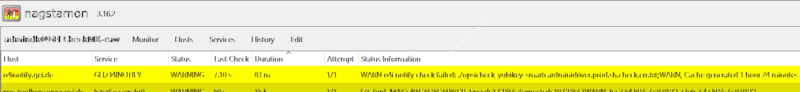 Monitoring Notify-Service
